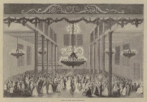 Ball in der Kornbörse von English School