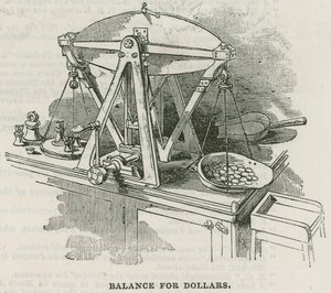 Bank of England, Bullion Office und Goldwägestube von English School