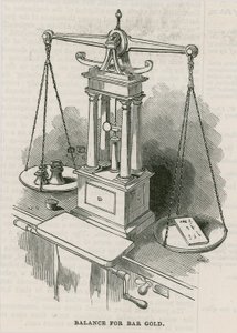 Bank of England, Bullion Office und Goldwägestube von English School