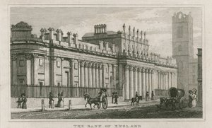Bank of England, Sir John Soanes Südfront, 1823