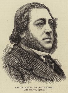 Baron Meyer de Rothschild (Stich) von English School