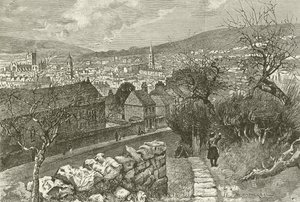 Bath, von Beechen Cliff von English School