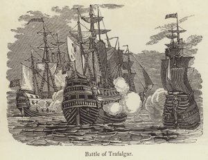 Schlacht von Trafalgar von English School