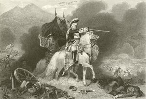 Schlacht von Culloden von English School