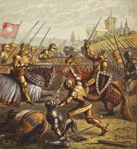 Schlacht von Tewkesbury, veröffentlicht 1890