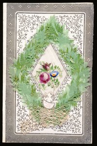 Sei mein, nur mein, Valentinskarte, ca. 1830