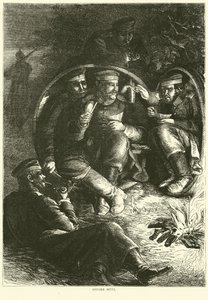Vor Metz, Oktober 1870 von English School