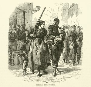 Vor dem Ausfall, Januar 1871 von English School