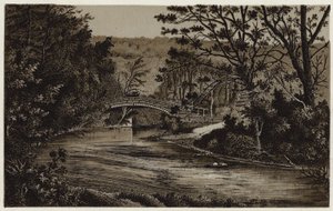 Bettlerbrücke, in der Nähe von Whitby von English School