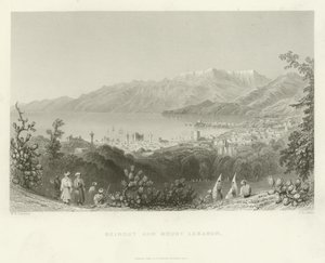 Beirut und der Libanon, 1837 von English School