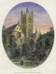 Bell Harry Tower, Kathedrale von Canterbury, Kent von English School