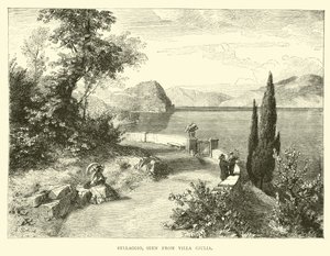 Bellaggio, gesehen von der Villa Giulia von English School