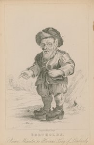 Bertholde, Premierminister von Alboinus, König der Lombardei von English School