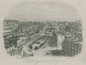 Vogelperspektive von Brighton von English School