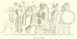Geburt der Athene von English School