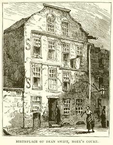 Geburtsort von Dean Swift, Hoeys Court von English School