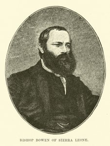 Bischof Bowen von Sierra Leone von English School