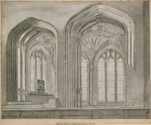 Bischof Wests Kapelle in der Putney Kirche von English School