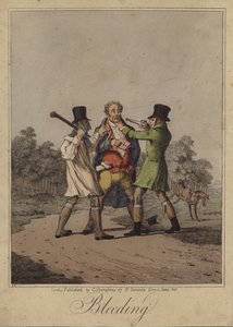 Blutung (Farbstich) von English School
