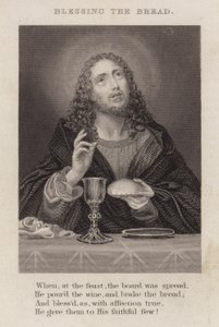 Segnung des Brotes (Gravur)