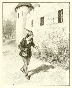 Blondel hörte die Musik zu ihm hinunter schweben von English School