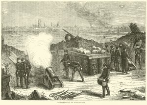 Bombardierung von Schelestadt, Oktober 1870 von English School