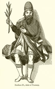 Bonifatius II., Herzog der Toskana von English School