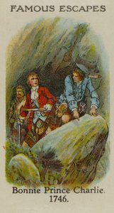 Bonnie Prince Charlie, 1746 von English School