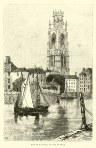 Boston Hafen, am Wytham von English School