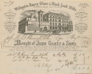 Gekauft für John Oakey & Sons von English School