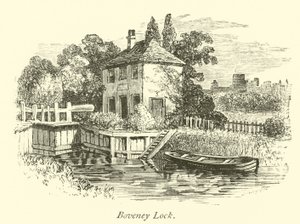 Boveney Schleuse von English School