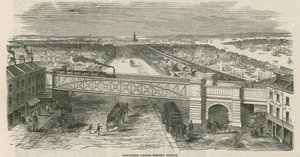Bow Spring Bridge, Stepney Station, London von English School