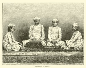 Brahmanen von Bengalen von English School