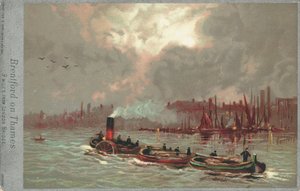 Brentford am Fluss Themse von English School