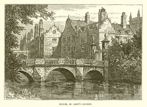 Brücke, St. Johns College von English School