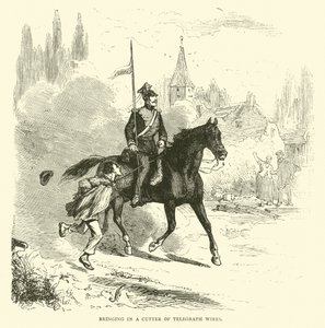 Einen Drahtschneider hereinbringen, September 1870 von English School