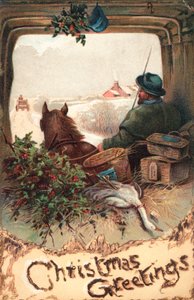 Britische Weihnachtskarten von English School