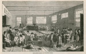 Brook Street, Armenschule und Industrieschule von English School