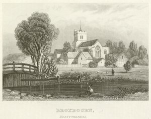 Broxbourn, Hertfordshire (Stich) von English School