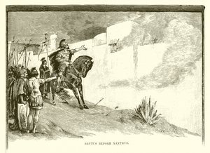 Brutus vor Xanthus von English School