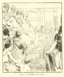 Brutus verurteilt seine Söhne von English School