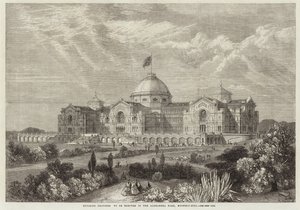 Gebäude, das im Alexandra Park, Muswell Hill, errichtet werden soll von English School