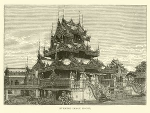 Burmesisches Bildhaus von English School