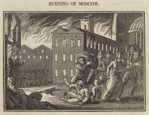 Brand von Moskau von English School