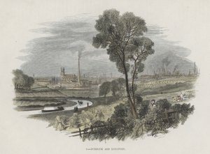 Burslem und Longport, Staffordshire von English School