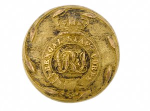 Knopf, Bengal Staff Corps, 1876-1891 von English School