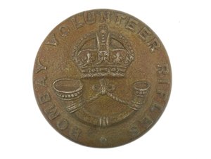 Knopf, Bombay Volunteer Rifles, 1901-1947 von English School