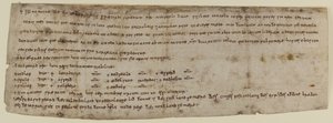 CCA-ChAnt/F/150 Charta von König Alfred, ca. 898 von English School