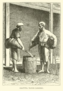 Kalkutta Wasserträger von English School