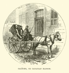Caleche oder kanadische Hansom von English School